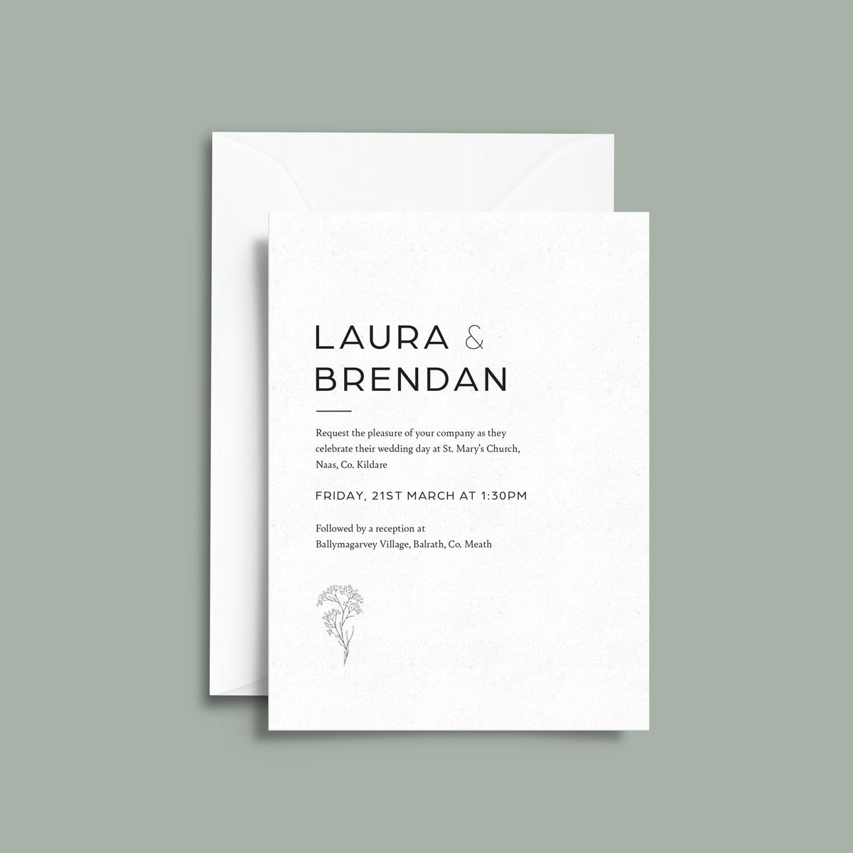 Minimal Invitation
