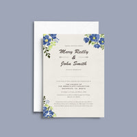 Floral Invitation